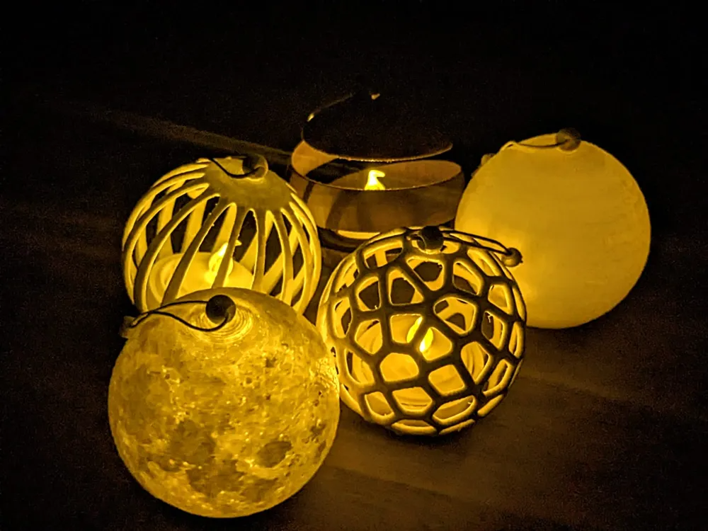 LunaTree Tealight Ornament(Pack of 3)