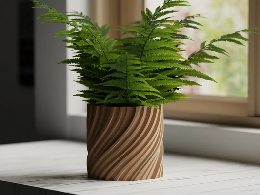 Aurora Swirl Planter