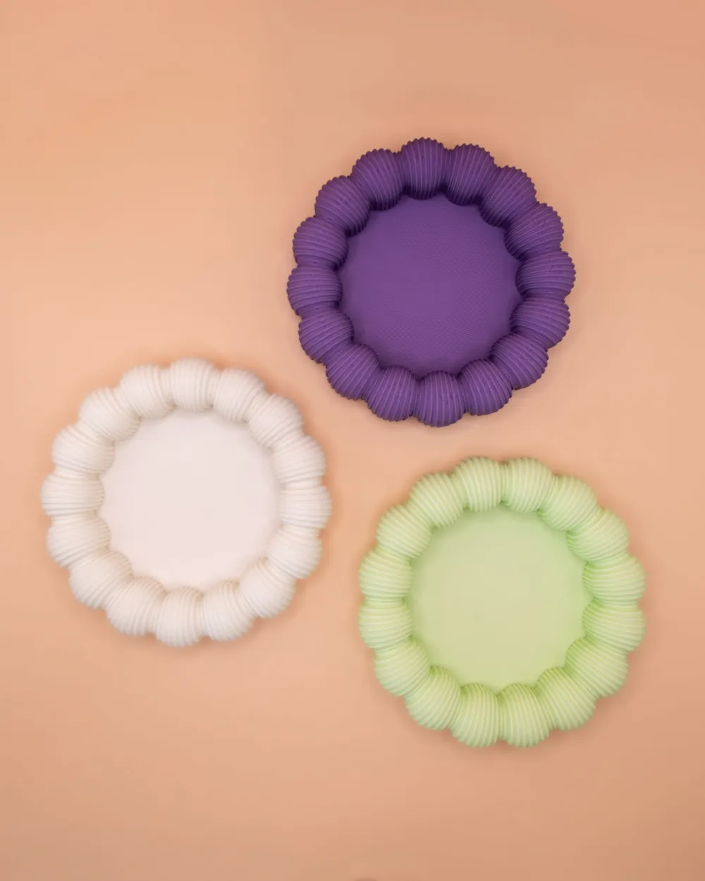 Ribbed Ripple Tray(Pack of 1)