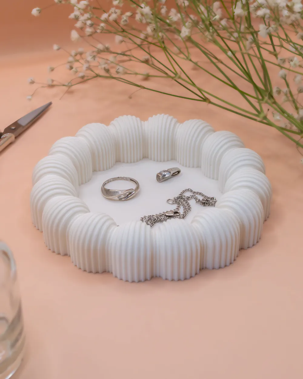 Ribbed Ripple Tray(Pack of 1)