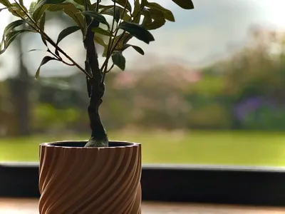 Aurora Swirl Planter