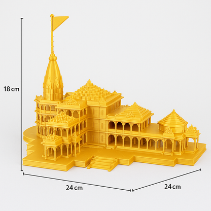 राम मंदिर – 3D Printed Divine Temple Model (Premium Edition)