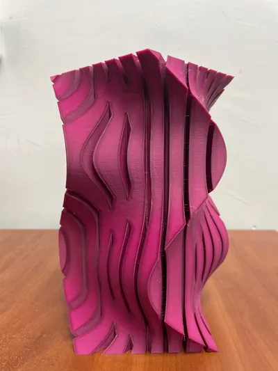 TerraGroove Vase