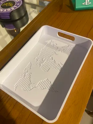 TerraTray: Contour World Catchall